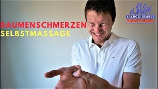 Daumenschmerzen lösen durch diese Massagetechniken [upl. by Wendy]