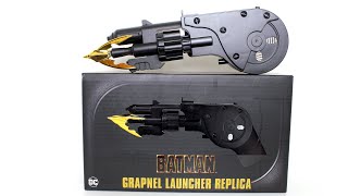 NECA Batman 1989 GRAPNEL LAUNCHER Replica Review [upl. by Aeresed614]