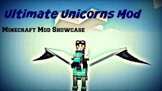 MAGICAL HORSES  Minecraft Mod Showcase  The Ultimate Unicorn Mod [upl. by Smaj]