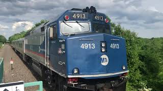 Not In Service Port Jervis Line Train Departing Middletown 052324 [upl. by Konstance900]