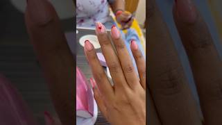 Nail makeover  Pinterest inspired nails shorts nailart ashortaday minivlog [upl. by Seigel]