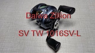 Daiwa Zillion SV TW 1016SVL Краткий обзор и первые впечатления [upl. by Kyle]