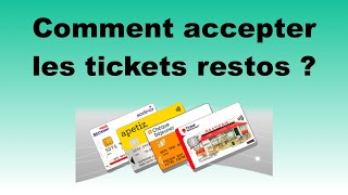 Restaurateurs  Comment accepter les tickets restaurants [upl. by Lezirg]