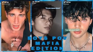 tiktok pov boys mafia edition💀✨  by freeak [upl. by Nimajnab760]