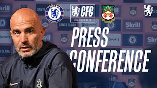 MARESCA amp JAMES Press Conference  Chelsea vs Wrexham  Prematch  230724  Chelsea FC [upl. by Neumeyer854]