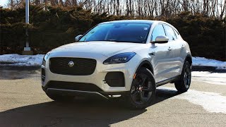 2022 Jaguar EPace SE  Features Review amp POV Road Test [upl. by Koziara]