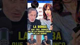 TRONCO TIRO UN BOMBAZO QUE NO PUEDEN CREER LOS KUKAS argentina casta cristina milei tronco [upl. by Glenine]