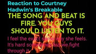 Courtney Hadwin Breakable  Reaction [upl. by Rellia]