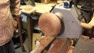 Wood Turning  Beginners Guide 3  A Bowl [upl. by Essa]