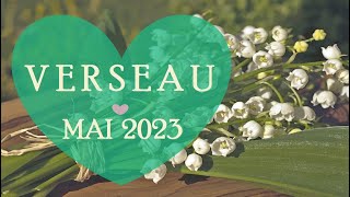 VERSEAU♒ MAI 2023 〰 Présence amoureuse PaulineVoyance ​ [upl. by Alegnave278]