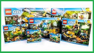 ALL LEGO City Jungle Explorers Sets CollectionCompilation [upl. by Enaj]