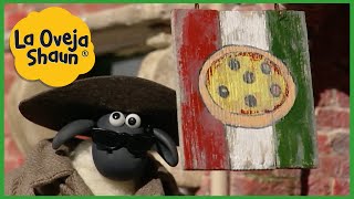 La Oveja Shaun 🐑 Oveja pizzera 🐑 Dibujos animados para niños [upl. by Cichocki]