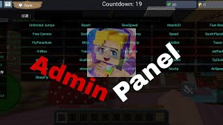 Blockman go Admin Panel Hack blockmangohack blockmango [upl. by Airres677]