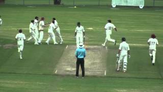 201516 1st XI Quarter Final vs Northcote  Marcus Stoinis Dismissal [upl. by Congdon223]