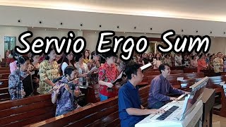 Servio Ergo Sum  Karya RD Johan Ferdinand W  Koor Taizé  Gereja Kalvari [upl. by Adnarrim416]