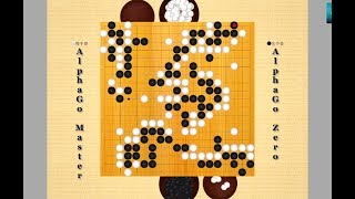 AlphaGo Zero vs AlphaGo Master Game 4 of 20 [upl. by Ailima]