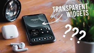 Minimal iPhone Setup Tutorial  Transparent Widgets and Custom Icons [upl. by Noak]