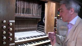 Inside the Minchinhampton organ Nicholson amp Lord 1887 [upl. by Roleat]