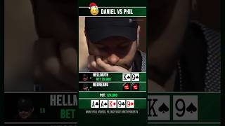 Daniel Negreanu VS Phil Hellmuth poker [upl. by Lissa132]