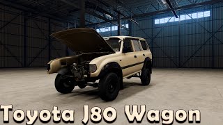 Toyota J80 WagonBeamNG Drive2124 [upl. by Adyan933]