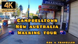 🇦🇺 CAMPBELLTOWN NSW AUSTRALIA WALKING TOUR [upl. by Calendra]