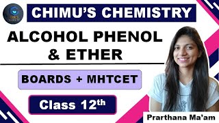 ALCOHOL PHENOL ETHER  PART 1  ORGANIC CHEMISTRY [upl. by Chandless]