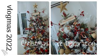 Στολισμός Χριστουγεννιάτικου Δέντρου  Christmas Tree Decoration part 1  Anastasias Beauty [upl. by Gemmell937]