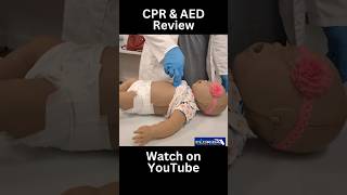 Quick CPR and AED Review Adult Child amp Infant [upl. by Refennej]