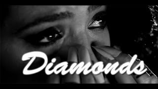 Rihanna quotDiamondsquot music video featuring Kanye West [upl. by Juli825]