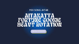 NYL DANCY  AITAKATTA  FORTUNE COOKIE  HEAVY ROTATION MIX SONG JKT48 DANCE MIRROR [upl. by Ner]