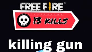 free fire 13 kills on kingfisher [upl. by Buseck]