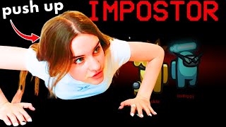 ONE LOSE  ONE PUSH UP in Among Us Gaming w The Norris Nuts [upl. by Romy]