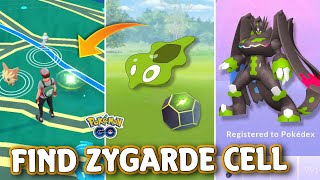 How To Find Zygarde Cell in Pokemon Go  Trick To Find Zygarde Cells in Pokemon Go 2023 [upl. by Cohbert327]