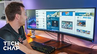 Is Super Ultrawide Too Wide Philips 499P9H Full Review  The Tech Chap [upl. by Brocklin]