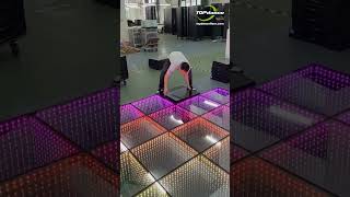 Quick and effortless Install your LED dance floor in minutes ⚡ shorts LEDFloor USA [upl. by Teodoro]