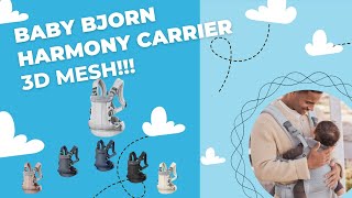 Baby Carrier  Product Review  Baby Bjorn Harmony 3D Mesh [upl. by Ateekal]