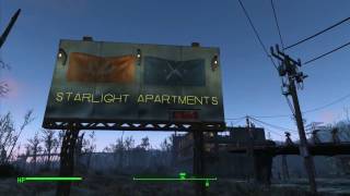 Fallout 4 Settlements  Starlight DriveIn [upl. by Soluk915]