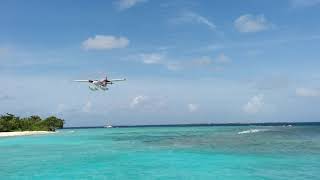 Seaplane Landing  The Best Maldives Trip Youll Ever Take [upl. by Berlinda]