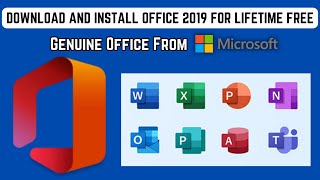 Download and install Original Microsoft Office 2019 for Free  Activation Key Not Required  2024 [upl. by Hayikaz]