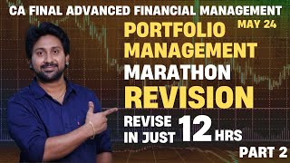 Portfolio Management Revision 2 I AFM I CAFINAL REVISION castudents icaistudents students icai [upl. by Tarra]