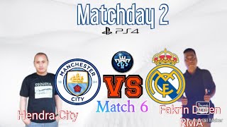 Fakrin Duren RMA vs Hendra City  PES  PS4  Matchday 2  Match 6  1080p fps60 [upl. by Enilrem]