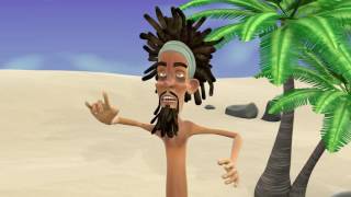 Blender 3D carachter dancing jamaican reggaedance hall [upl. by Airpal]