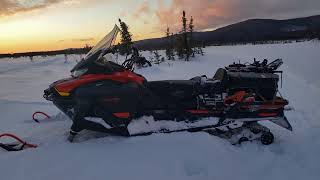 REVIEW 2021Skidoo Skandic 600 ACE WT 1 year after 1500 miles Fairbanks Alaska [upl. by Eelrahc]