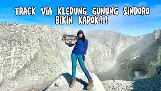 PENDAKIAN GUNUNG SINDORO VIA KLEDUNG 3153MDPLTRACK FULL BATUFULL DEBU [upl. by Grimona263]