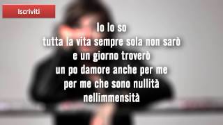 Gianna Nannini  Limmensità Lyrics  Testo [upl. by Schweitzer]