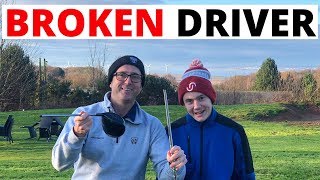 BROKEN DRIVER AT frodsham golf course IS THIS THE FUTURE [upl. by Martin]