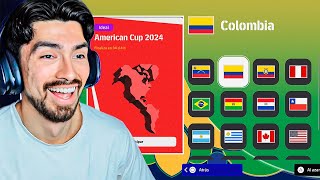 ACABA DE SALIR LA COPA AMÉRICA 2024 EN EL EFOOTBALL [upl. by Montford]