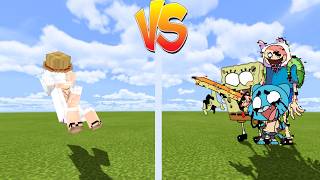 LUFFY GEAR 5 VS CARRTOON NETWORK PIBBY MINECRAFT [upl. by Eisej]