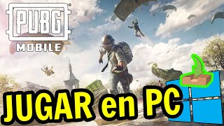 🎮 Cómo JUGAR  PUBG MOBILE  en PC ▶ DESCARGAR e INSTALAR [upl. by Gautious724]