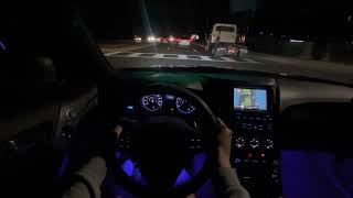 Genesis coupe 38 POV night drive [upl. by Igenia153]